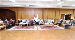 وفد من «التعليم العالي» يزور جامعة كفر الشيخ لمتابعة تطوير نظم تقييم الاختبارات