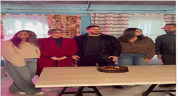 نور عمرو دياب تحتفل بصديقها ياسين رشدي بعد دخوله عالم الغناء