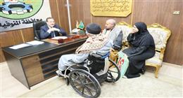 صرف مساعدات مالية وعينية لعدد من الحالات الإنسانية في المنوفية
