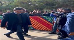وصول  وزير الثقافة إلى جنازة المخرج داوود عبدالسيد