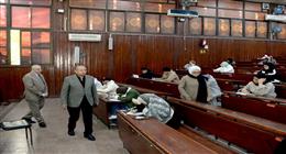 رئيس جامعة المنصورة يتفقد امتحانات الفصل الدراسي الأول بكليات العلوم والحاسبات