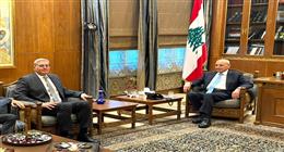 رئيس مجلس النواب اللبناني يبحث مع وزير البترول المصري سبل التعاون في مجال الغاز