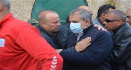 تشييع جثمان صابر عيد نجم منتخب مصر وغزل المحلة