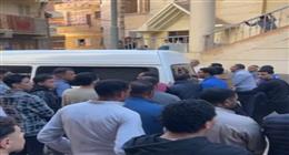 تشيع جثمان ابن شقيقة شيخ الأزهر في قرية الزوايدة بقنا