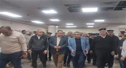محافظ الدقهلية يعزي أسر الضحايا ويتفقد المصابين في حريق المنصورة