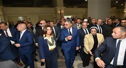 وزيرا التموين والتنمية المحلية ومحافظ القاهرة يفتتحون معرض مستلزمات الأسرة في السبتية