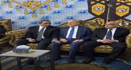 وزير العدل ومحافظا قنا والأقصر يقدمون واجب العزاء في المستشارة سهام الأنصاري بقنا