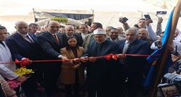 رئيس جامعة الأزهر ومحافظ البحيرة يفتتحان كلية الطب البيطري بحوش عيسى