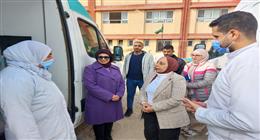 الكشف على 1231 مواطنا في قافلة طبية بالقنطرة غرب بالإسماعيلية