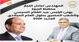 محافظ الجيزة يهنئ الرئيس السيسي بالعام الجديد: وفقكم الله وسدد خطاكم