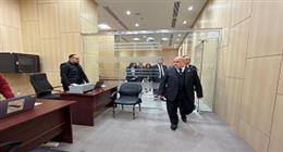 رئيس النيابة الإدارية يتفقد استعدادات سحب وتقديم ملفات مسابقة معاون النيابة لدفعة 2024