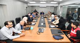 محافظ الفيوم يتابع انتظام انتخابات النواب من مركز السيطرة السلامة بالديوان العام