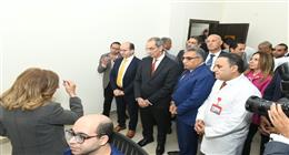 وزير الاتصالات ومحافظ الدقهلية يتفقدان منظومة التشخيص عن بعد في مستشفى الصدر  بالمنصورة 