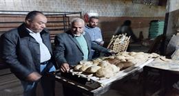 تحرير 11 محضرا خلال حملات رقابية على مخابز وأسواق مركز مغاغة في المنيا