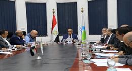 رئيس «القابضة للمياه» يعقد اجتماعا لمتابعة تنفيذ الأعمال وتقديم خدمات متميزة للمواطنين