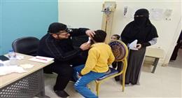 كشف وعلاج مجاني لـ1379 مريضًا خلال قافلة طبية لجامعة الفيوم 