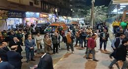 تشييع جثامين الـ4 قضاة ضحايا حادث ملوي من مسجد الفولي بالمنيا (صور)