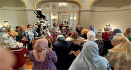 جولة خاصة لكبار السن بمتحف محمود خليل ضمن مبادرة «فرحانين بالمتحف الكبير»