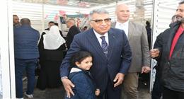 محافظ الدقهلية يتفقد معرض السلع الغذائية الدائم في المنصورة