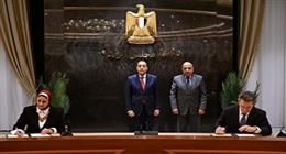 توقيع 6 مذكرات تفاهم واتفاقيات بين الحكومة والبنك الأوروبي لإعادة الإعمار