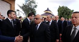وزير العدل ومحافظ المنيا ورئيس «القضاء الأعلى» يؤدون العزاء في شهداء القضاء الأربعة