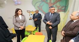محافظ الجيزة يتفقد الاستعدادات النهائية قبل افتتاح المجمع الخدمي بمساكن روضة السودان 