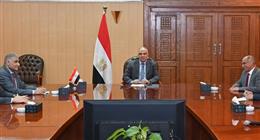 وزير الري يتابع أعمال تطوير منظومة المراقبة والتشغيل بالسد العالي