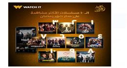 «watch it» تطرح الـ10 مسلسلات الأكثر مشاهدة برمضان 2025.. فهد البطل في الصدارة