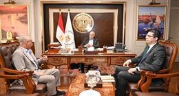 وزير الري يتابع أعمال تطوير منظومة المراقبة والتشغيل بالسد العالي