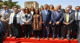 وزيرة التضامن الاجتماعي تفتتح فعاليات معرض ديارنا زهور الربيع