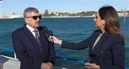 أسامة ربيع: عقدنا شراكات جديدة في مجالي تطهير المواني وصناعة السفن