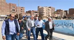 وزير الري يتفقد الترع ومحطات المياه بالسويس ويوجه بإزالة معدات الرفع المخالفة