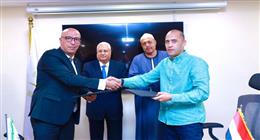 البنك الزراعي المصري يوقع بروتوكول تعاون لتمويل صغار المربين لشراء رؤوس الماشية المحسنة وراثياً بعائد 5% ولمدة 5 سنوات