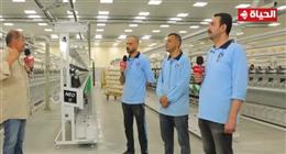 عامل بمصنع غزل المحلة: الماكينات الحديثة أسهمت في زيادة جودة الإنتاج