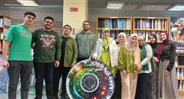 بـ«هرم البيئة ومجسم الكوكب».. طلاب معهد الإسكندرية العالي للهندسة يحتفلون يوم الأرض