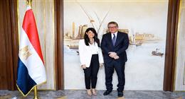 وزيرة التخطيط تبحث تطورات تنفيذ الاستراتيجية القُطرية مع البنك الإفريقي للتنمية