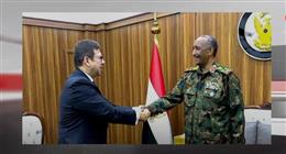 رئيس المخابرات العامة المصرية يلتقي البرهان في بورسودان  
