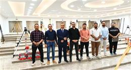 نائب محافظ المنيا يتفقد الاستعدادات النهائية لافتتاح مركز شبكات المرافق والرفع المساحي