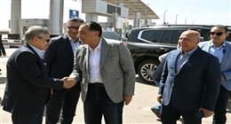رئيس الوزراء يزور شركة قناة السويس للحاويات بميناء شرق بورسعيد