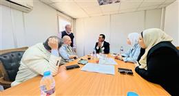 مسئولو «الإسكان» يتابعون أعمال تطوير منطقة وسط القاهرة وحديقة الأزبكية 