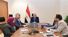 وزير الري يوجّه بمواصلة العمل في مشروع نسار مياه الصرف الزراعي في الدلتا الجديدة