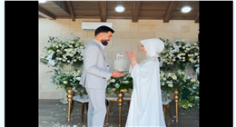 لقطات من عقد قران عبير الصغير.. مهرها نسخة من المصحف