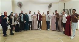 عرض أزياء على المانيكان لطلاب ذوي الهمم بـ «نوعية طنطا»