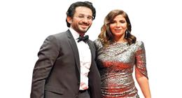 أحمد حلمي يحتفل بعيد زواجه من منى زكي.. والأخيرة ترد 