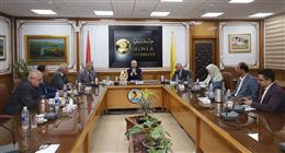 جامعة المنيا تناقش أهمية توفير برامج تدريبية متخصصة لبناء قدرات الطلاب