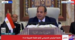 الرئيس السيسي في قمة بغداد: الحرب على غزة تتحدى القوانين والأعراف الدولية