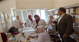 وكيل صحة المنوفية يحيل المتغيبين عن العمل للتحقيق أثناء جولة مفاجئة بوحدة البتانون