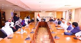 وزيرة التضامن تلتقي البعثة الإشرافية لحج الجمعيات الأهلية قبل انطلاق أول الأفواج