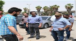 رئيس جهاز العاشر يتابع أعمال التطوير بمحور الإمام الشافعي ومنطقة دار مصر