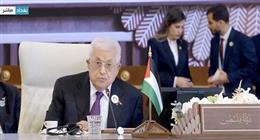 الرئيس الفلسطيني: غزة والضفة تشهدان مشروعا استعماريا لتقويض «حل الدولتين»